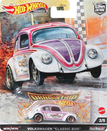 Hot Wheels Car Culture Circuit Legend, VW Classic Bug 1:64 miniatura 4