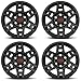 Genuine Toyota 4Runner TRD PRO Matte Black Wheels PTR20-35110-BK (Fits: 4Runner - Tacoma - FJ Cruiser) (4)