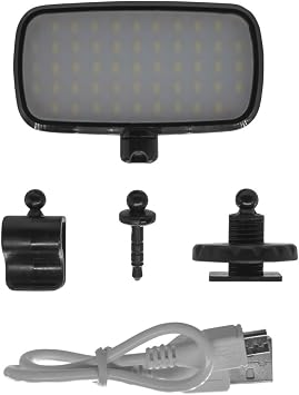 51 Rechargeable LED Light Perfect for Photo Shoots At Night and Other Low Light Conditions