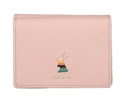 [ポールスミス] マーケトリーバニー レディース 三つ折り 財布 (ピンク)