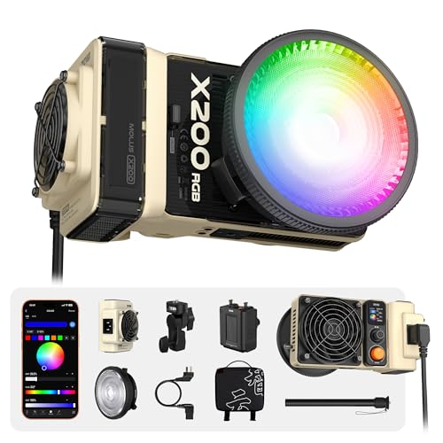 Amazon | [公式旗艦店] ZHIYUN MOLUS X200 バイカラーコンボ 200W