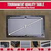 GoSports 7 and 8 ft Pool Tables with Wood Finish - Gray, Black, or Green Felt - Billiards Game Room Table for Adults & Family - Accessories Not Included