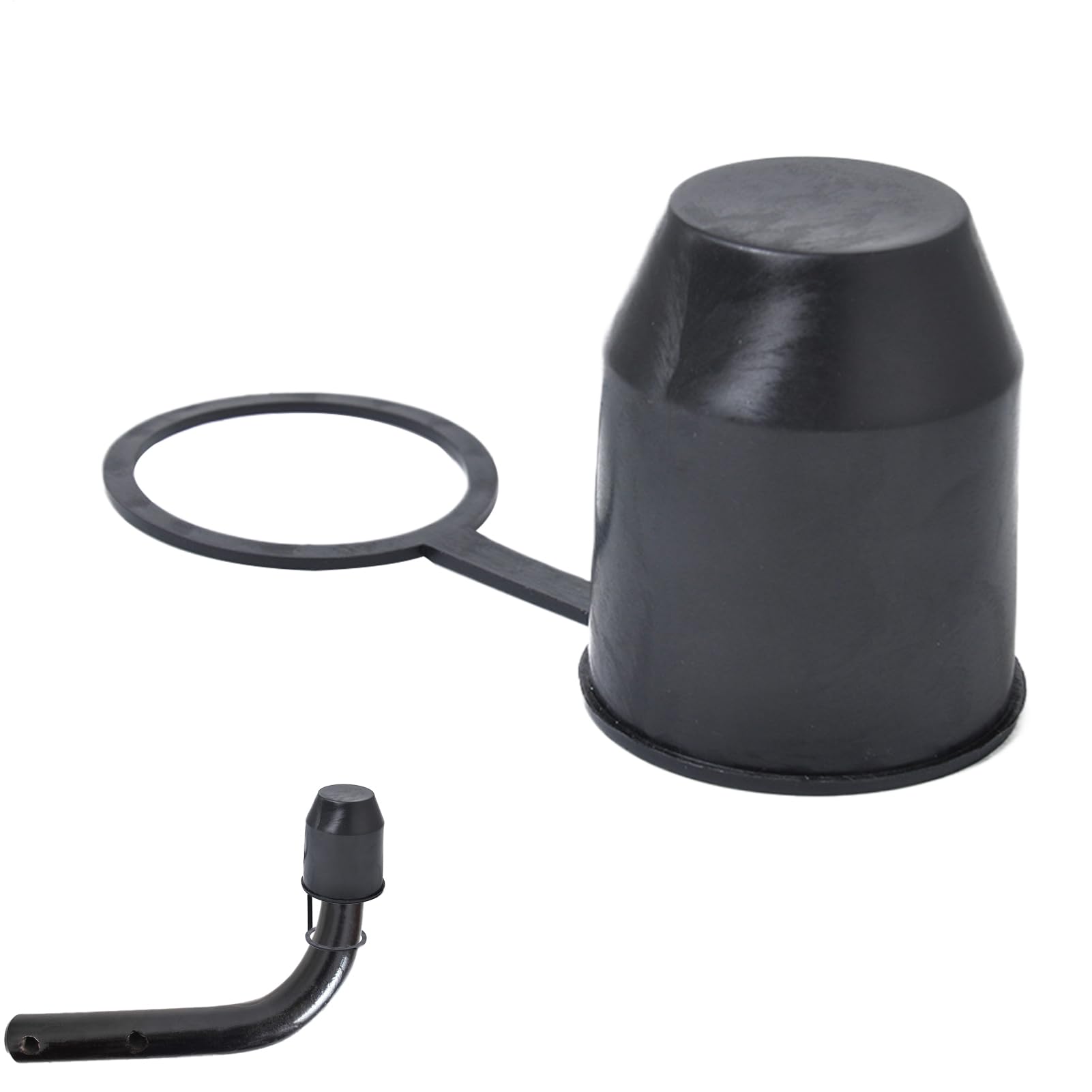 Trailer Towball Protective Cover - Trailer Ball Cover Hitch Protection | Protective Cap, Hitch Ball Replacement Parts with Hook, RV Accessories