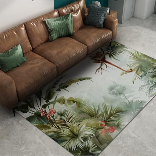 Tapis forêt tropicale lavable en machine zone animalière - 3