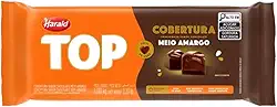 Cobertura Harald TOP em Barra 1,01kg (1,01kg, Meio Amargo)