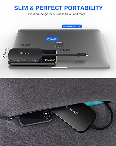 Usb C Hub, 9-In-1 Type C Hub With 4K Usb C To Hdmi, Ethernet Port, Usb-C Power Delivery (Pd) Port, 2 Usb 3.0 Ports, Usb 2.0 Port, Sd/Tf Card Reader, Compatible With Macbook Pro Air And Type C Laptops #TOP7
