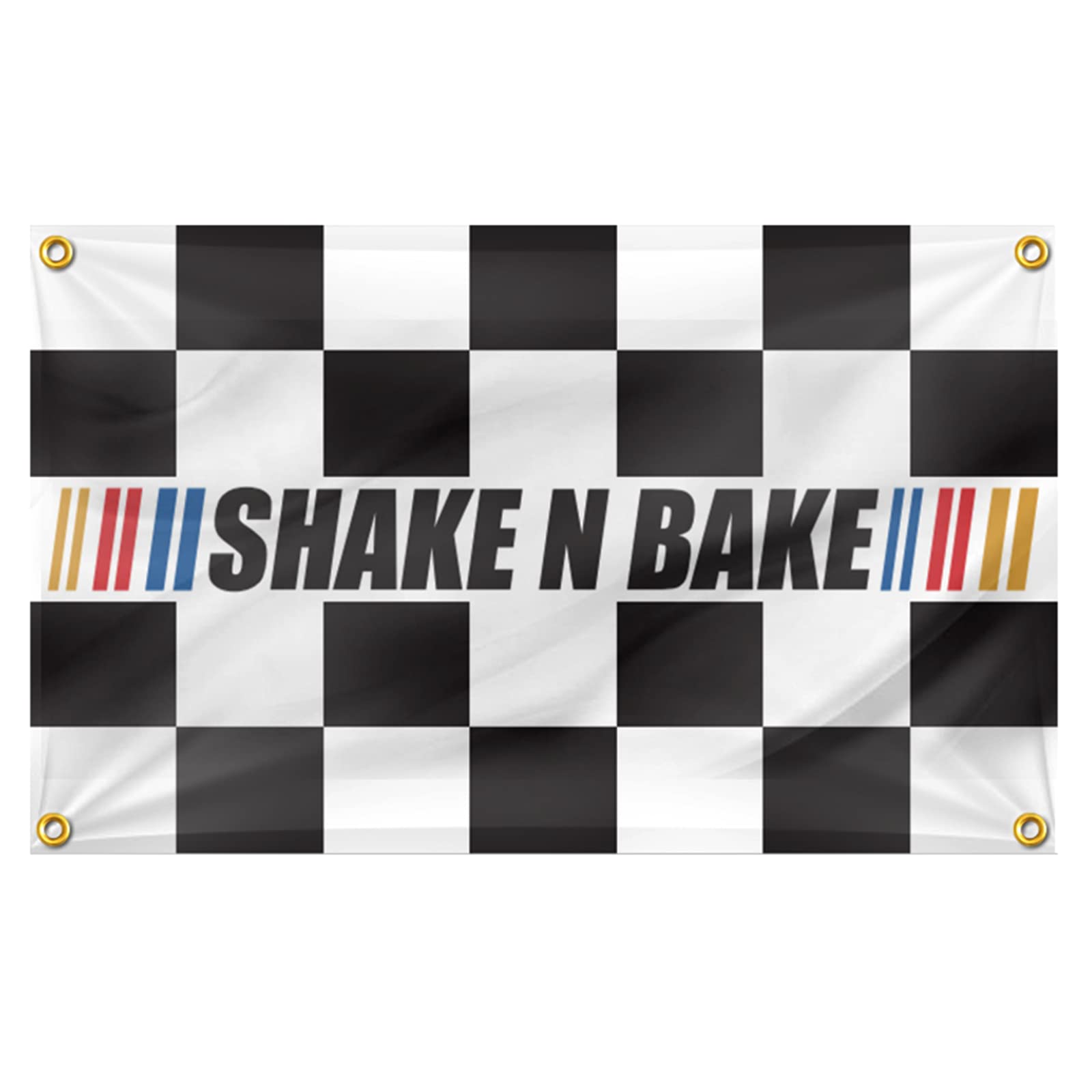SYII Shake N Bake Flag 3x5 Feet, Funny College Dorm Talladega Nights Flags with 4 Brass Grommets Outdoor&Indoor Decor Banner