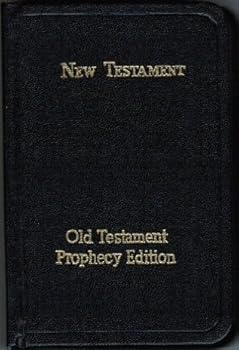 Hardcover The New Testament with Old Testament References: Old Testament Prophecy Edition Book