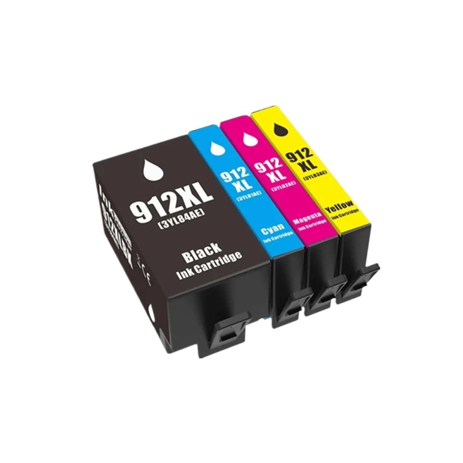 Cartuccia d'inchiostro 912 912XL, compatibile con HP, OfficeJet Pro