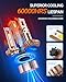 SEALIGHT Upgraded 9005 9006 Combo Bulbs, 80000LM 900% Ultra Brighter HB3 HB4 Fog Light Bulbs, 6000K Pure White, 99% CANbus Ready, Plug and Play, IP68, Pack of 4