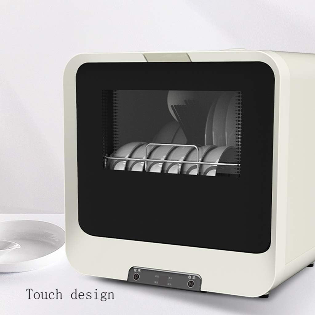 Compact Portable Countertop Dishwasher With Led Display, Fully Automatic Tabletop Dishwasher, Luxurious Touch Panel, No Installation Required
