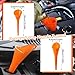 10Pcs Funnels for Automotive Use,Automotive Funnels Set,Wide Mouth Fuel Funnel, Plastic Long Neck Oil Funnel,Flexible Oil Funnel Kit with Spout and Filter for Filling Coolant, Engine Oil, Gasoline