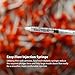 Easy Touch U-100 Insulin Syringe with Needle, 31G 1cc 5/16-Inch (8mm), Box of 100