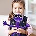 Rainbow Friends Plush Toy, Horror Game Rainbow Friends Night Plush,Plush Doll Gifts for Boys and Girls for Halloween and Gaming Fans (purple1)
