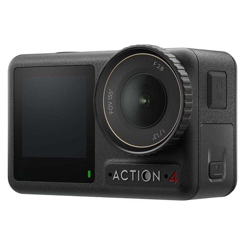 Image of DJ I Osmo Action 4 Standard Combo - 4K /120Fps Waterproof Action Digital Camera with A 1 /1.3-Inch Sensor, 10-Bit & D-Log M Color Performance, Outdoor Digital Camera for Travel, Biking