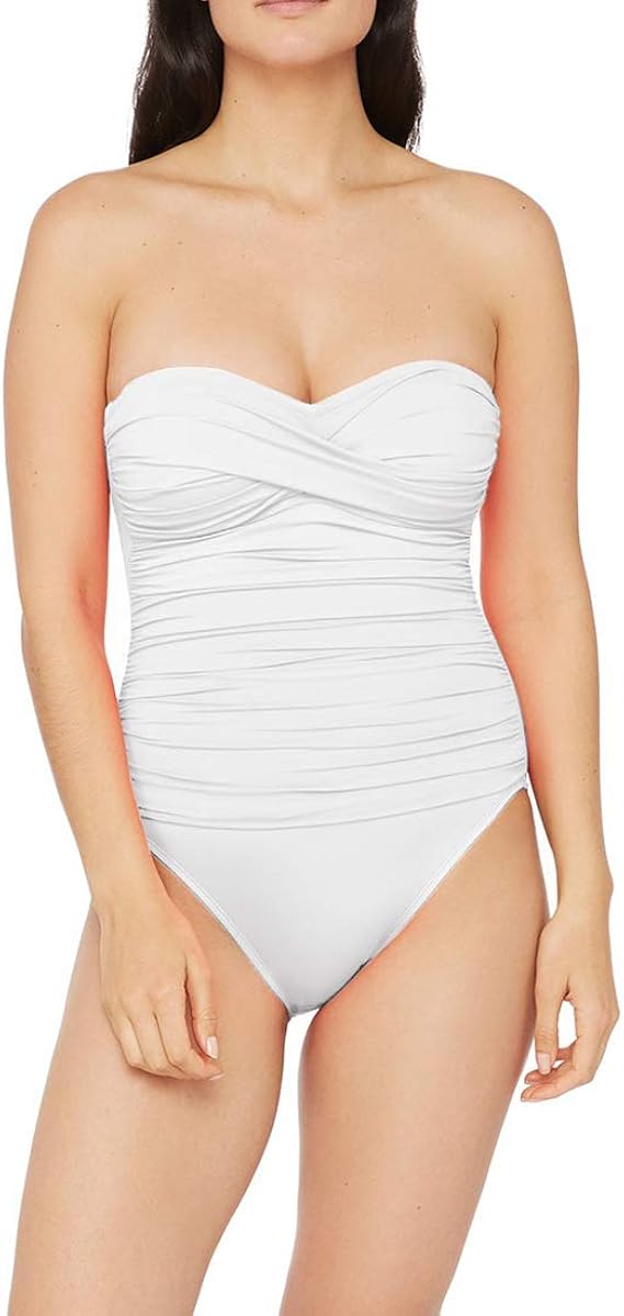 Bandeau swimsuits amazon Clearance