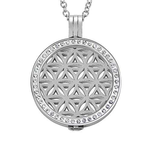 Juego de collar Quiges de 90 cm con moneda de 33 mm ideal para regalar a mujeres