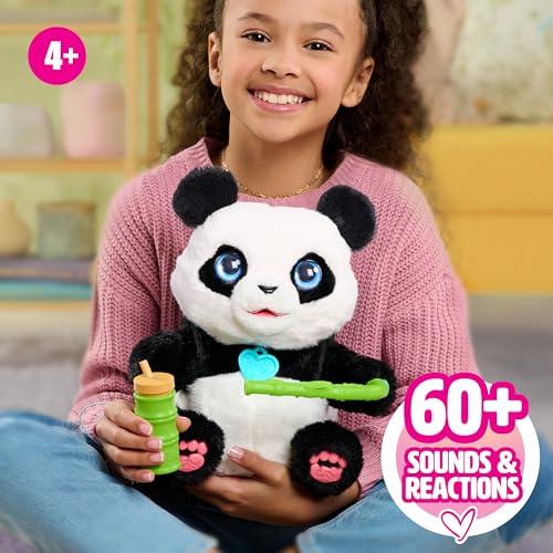 Just Play furReal Coco, der Panda, interaktives Plüschtier, über 60 Geräusche & Reaktionen, 27cm Kinderspielzeug ab 4 Jahren