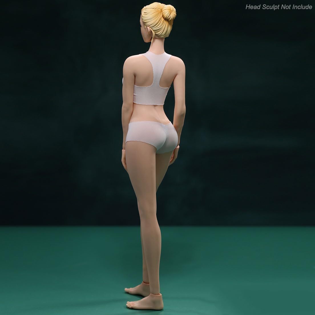 1/6 Scale Female Action Figure, 12 inches Flexible Seamless Joint Supermodel Long Legs Girl Action Figure Doll Model with Detachable Hand 1 Pairs & Feet 3 Pairs Accessories (Normal Skin)