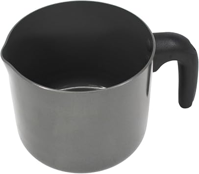 IMUSA PFAS Free 1.8 Qt Ceramic Nonstick Milk Pot with Pour Spout Aluminum Saucepan for Cafe de Olla, Soups, Sauces & Hot Beverages