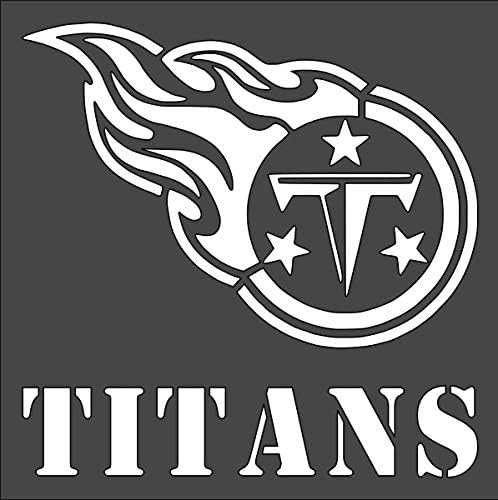 1 PCS Custom Cut Stencil Titans Crafts, Arts, Scrapbooking - Painting on The Wall, Wood, Glass and Other