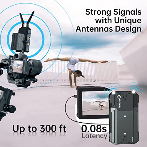 Hollyland Mars 300 Pro [Official] Hdmi Loopout Wireless Video Transmitter And Receiver With 0.08S Low Latency, For Videographer Photographer Filmmaker Cinematographer(Enhanced) #TOP6