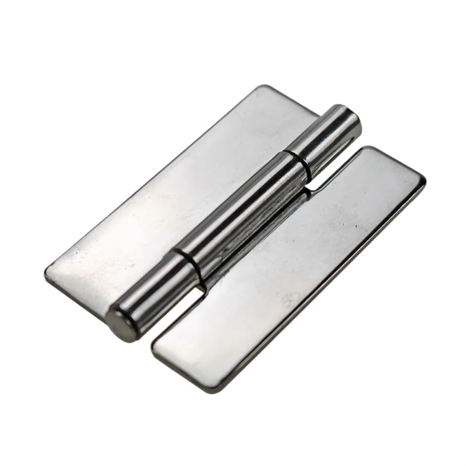Charnière armoire industrielle inox 50x32 mm sans trou de soudage pour ferrure métal