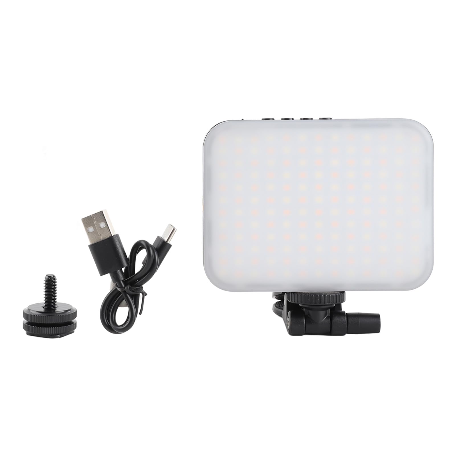 156 LED Luz de Selfie para teléfono 5000mAh Luz de Video Recargable 2500k 9000K Temperatura de Color Lámpara de Relleno de Alto Brillo para cámara Computadora portátil Vlogging