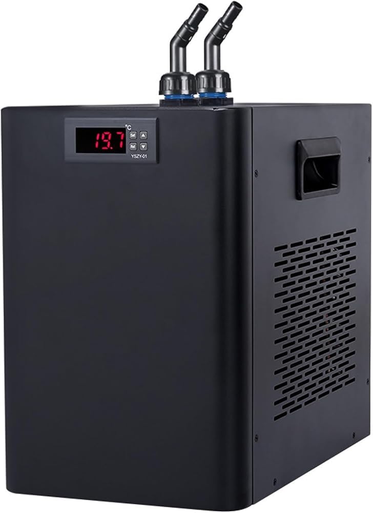 Refroidisseur d'eau pour aquarium avec compresseur silencieux, réfrigération pour système hydroponique, 160 L/300 L/500 L