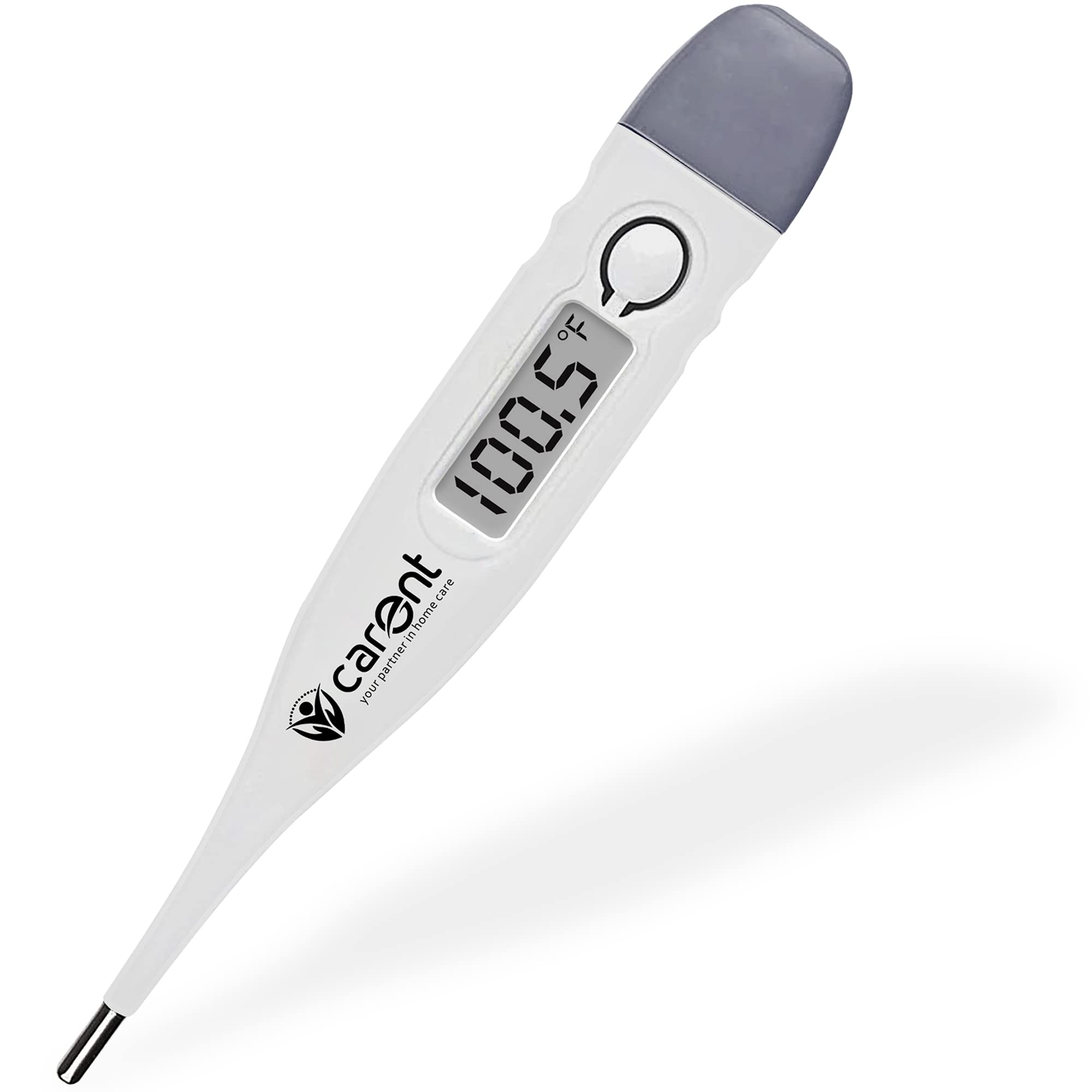 Carent Flexible Tip Digital Thermometer Waterproof & Fast Reading for Body Fever Kids, Adults & Babies Thermometer - PHX01 (B0BMXGQ7FH) Amazon Price History, Amazon Price Tracker