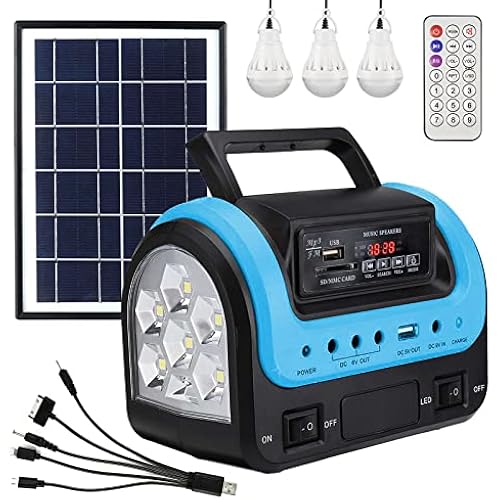 Portable Solar Generator with Panel,Small Power Station for Camping