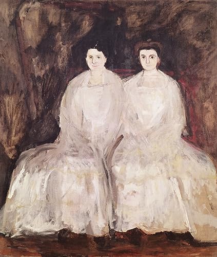 Peinture abstraite les deux soeurs Richard Gerstl poster mur vide