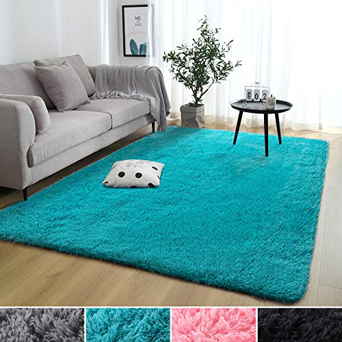 Rostyle Super Soft Fluffy Nursery Rug for Kids Teens Room Comfy Cute Floor