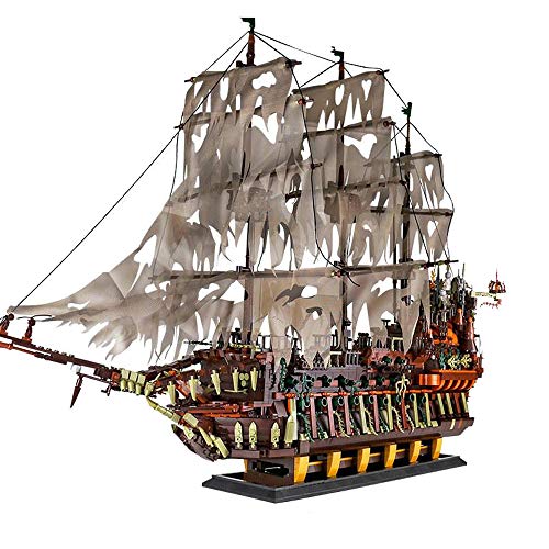 Koyae 3653Pcs Fliegender Holländer Piratenschiff Bausteine Bausatz Kompatibel mit Lego Bausteine - DIY Piratenschiff…