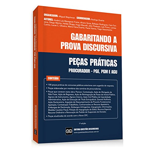 Capa de Livro - Peças Práticas - Procurador - PGE, PGM e AGU