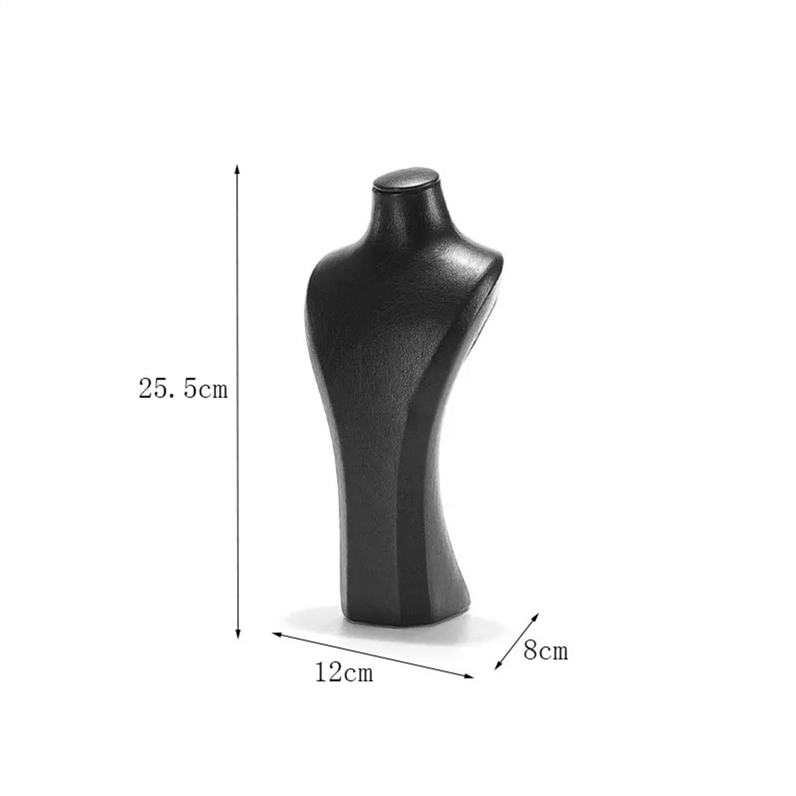Présentoir à Bijoux Noir en Cuir, présentoir à Colliers, chaîne, présentoir à Bijoux, décoration ()