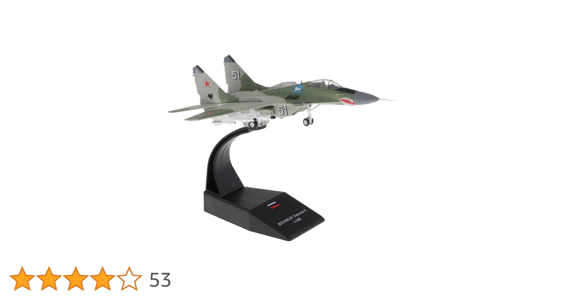 Amazon | F Fityle 1/100スケール 飛行機模型 ミグ29 航空機 戦闘機