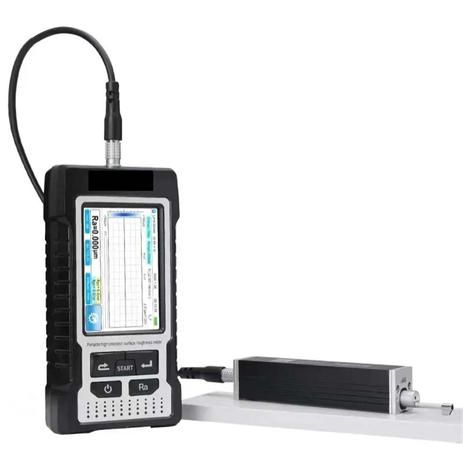 LNHHG Portable Digital Roughness Measuring Instrument DSP Chip Control Surface Tester Bluetooth Data Automatic Shutdown