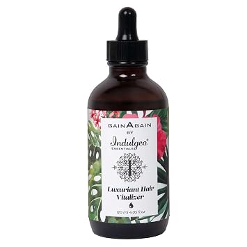 Grah Indulgeo Essentials Gain Again Luxuriant Hair Vitalizer, 120 ml For Men & Women Hair Growth Serum