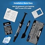 Thermal Paste, 5.5g with Toolkit CPU Paste Thermal Compound Paste Heatsink for IC/Processor/CPU/All Coolers, Carbon Based High Performance - Image 4