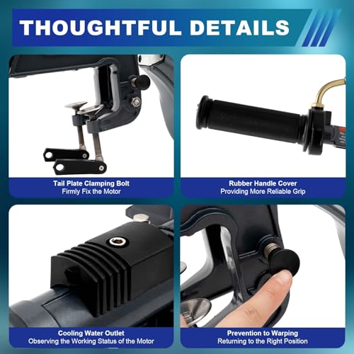 Buitenboordmotor 2/4-takt 2,5-10 pk, viertakt benzinemotor voor vissersboot, rubberboot, opblaasbare boot - Afbeelding 6