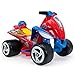 INJUSA - Quad Paw Patrol 6V Colore Rosso con Acceleratore a Pedale e Ruote Larghe in Plastica consigliate per Bambini da 1 a 3 Anni