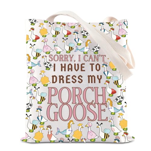 Bolso Tote para amantes de gansos KUIYAI miniatura 1