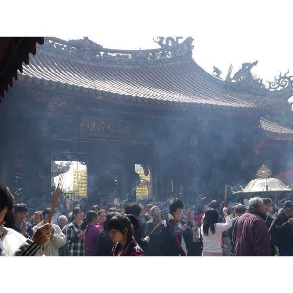 Amazon.co.jp: 龍山寺 御守り 幸福快楽 ピンク色 台湾 台北 お守り 