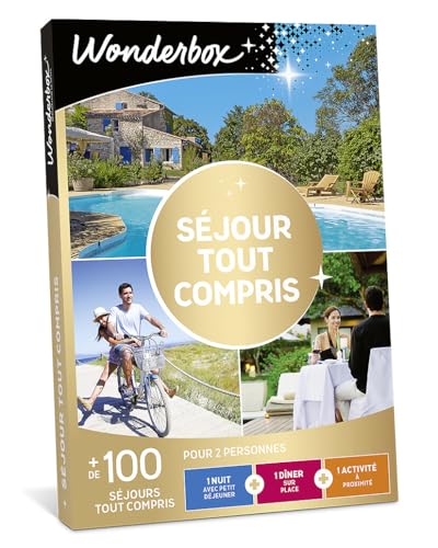 Wonderbox - Séjour Tout Compris - Coffret Cadeau - Idée