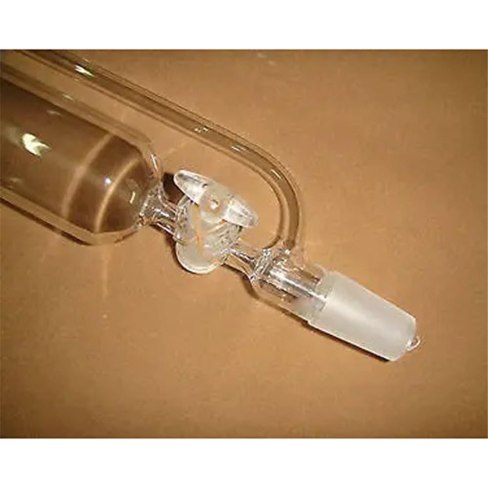 Equipos y suministros de laboratorio Embudo adicional de vidrio 24/40 250 ml con llave paso