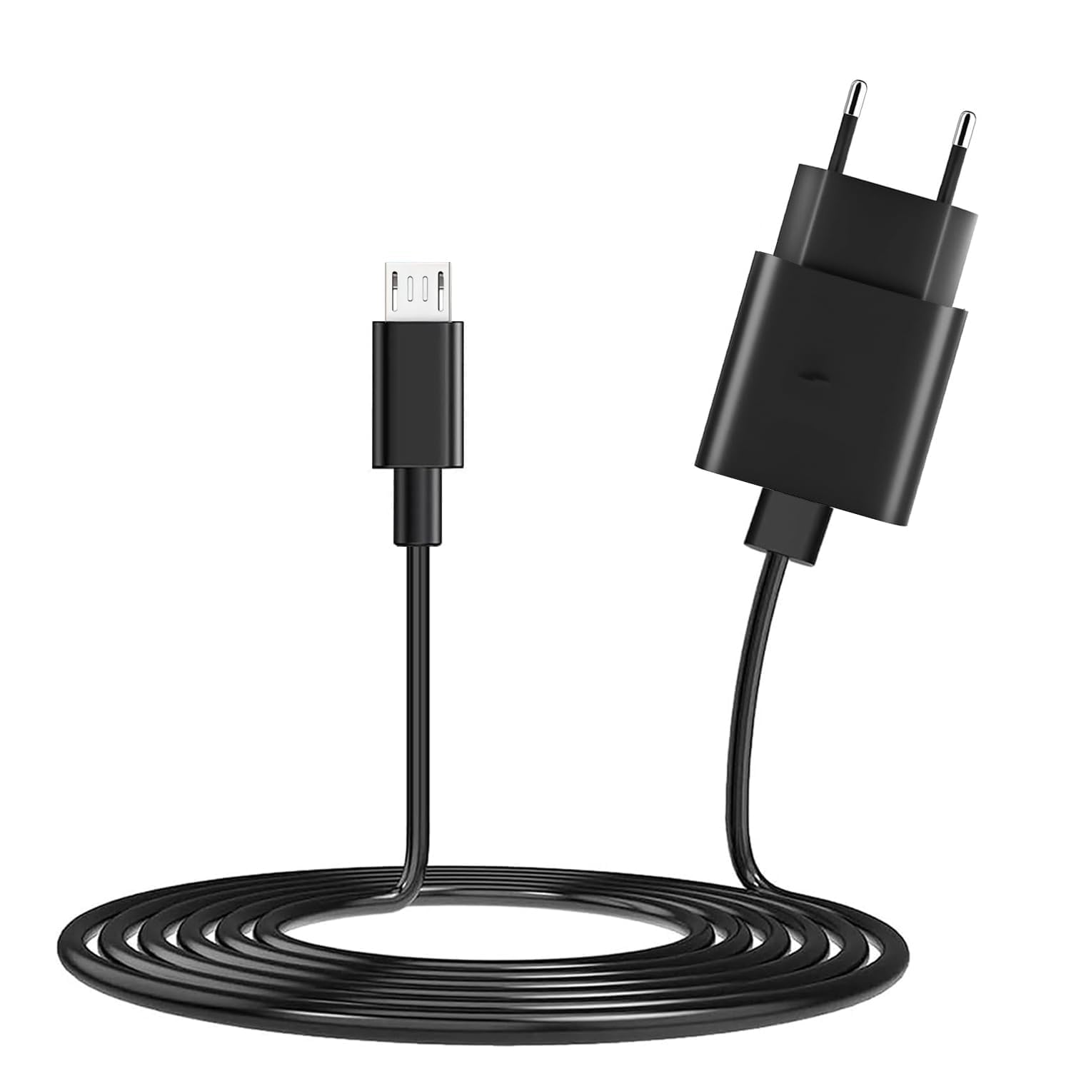Micro USB Ladekabel für Amazon Fire HD 7, 8, 10, 4 und 5 Generation (2014–2019), Kindle Paperwhite (1–10. Gen), Oasis (1–4. Gen), Voyage, DX, Keyboard, Touch und Kinder-Netzteil Ladegerät kabel(1,5 m)