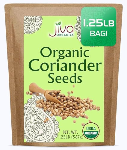 Jiva Organics Organic Coriander Seeds Whole
