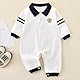 Billion Xin Baby Strampler Anzug Neugeborene Langarm Overall Taufe Hochzeit Partei Outfit Babykleidung 0-12 Monate Weiß