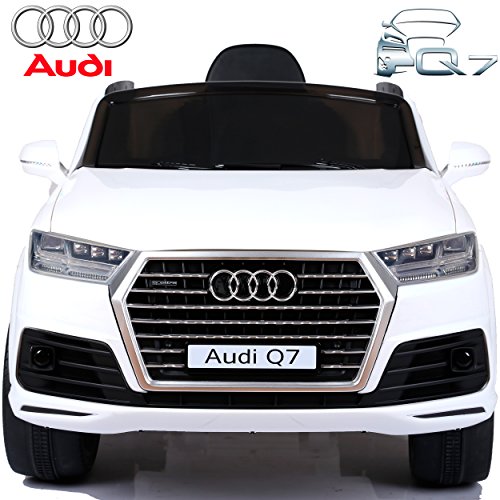 BC BABY COCHES Coche eléctrico para niños Audi Q7, Licencia Oficial, Coche...